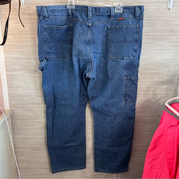 Wrangler men's carpenter style jeans size 46x30 - Picture 5 of 7